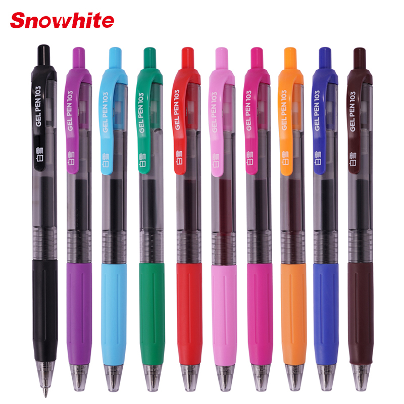 Pilot Pen G2 - 10-teiliges Einziehbares Farbgel-Stift-Set 0,5mm Feine Spitze