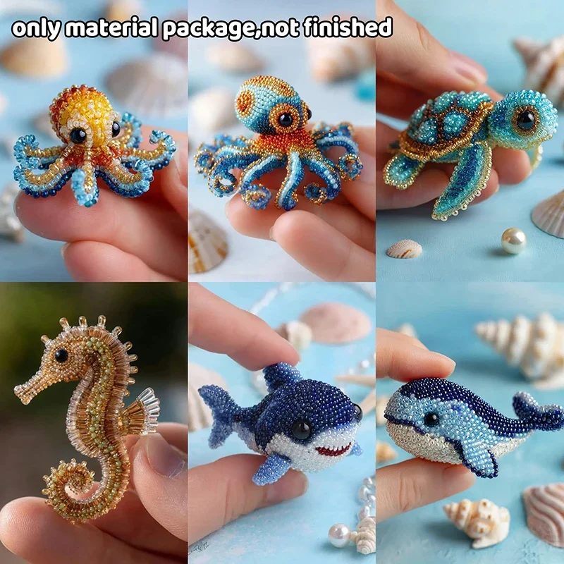 Embroidery Craft - 1Set Perlen Stickerei Kit Material Paket