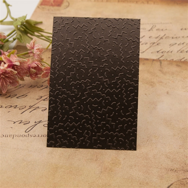Embellishments For Scrapbooking - Mehrzweck-Prägeschablonen für strukturierte Ordner, Papierkarten, für