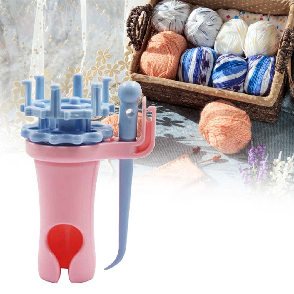 Pom Pom Maker Tool - DIY Handwerk Doppelkopf manuelle Spule Stricker