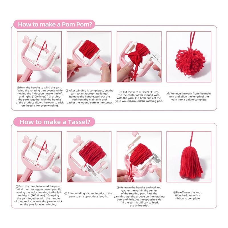AT21-Pom-Maker-Set, Werkzeug z – Pom Pom Maker Tool Bewertung und Preis