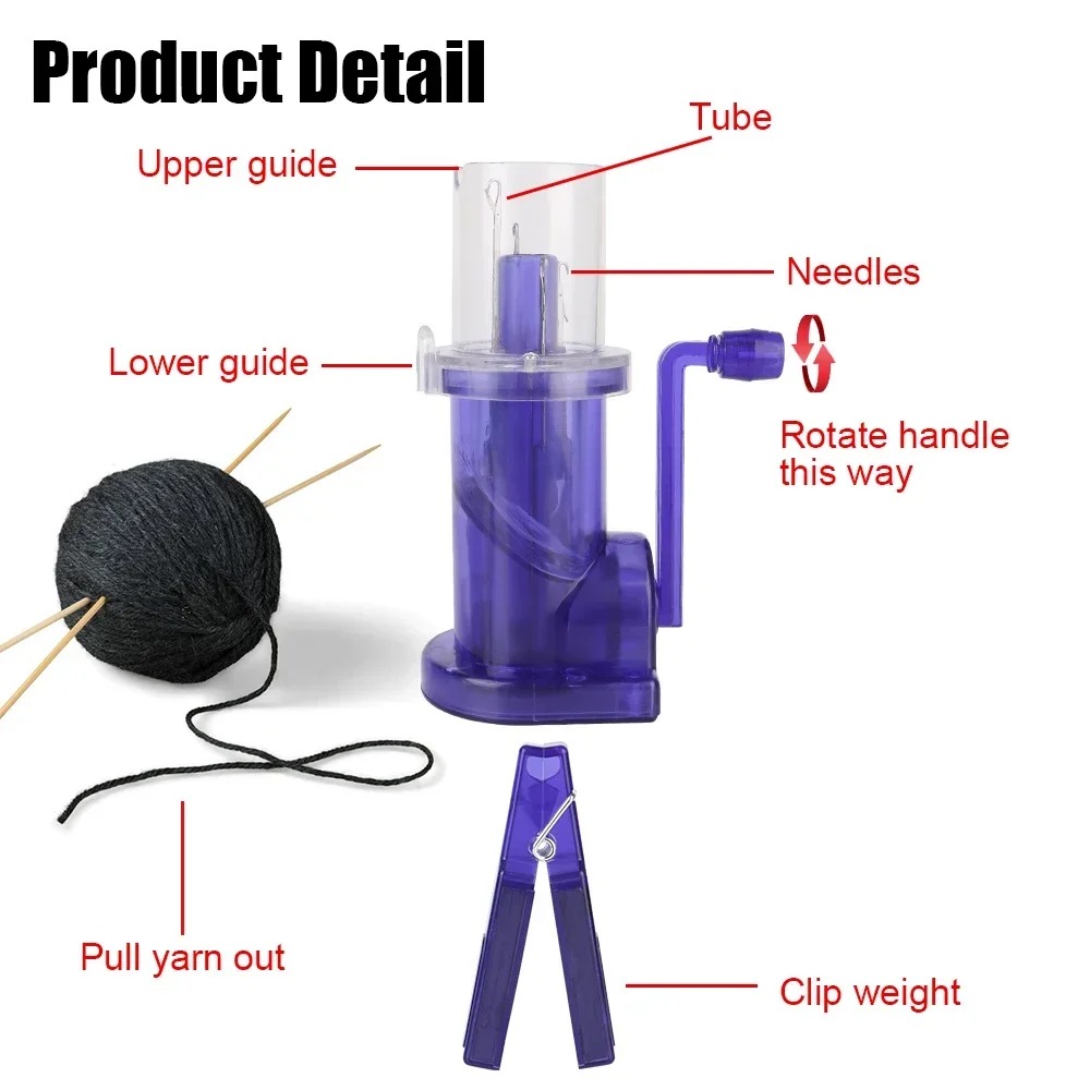 Tragbare Handstrickmaschine, H – Pom Pom Maker Tool Bewertung und Preis