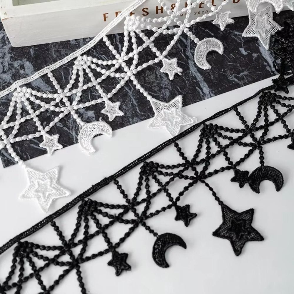 Schwarz-weißes Spitzenband, Br – Lace Ribbon Trim Bewertung und Preis