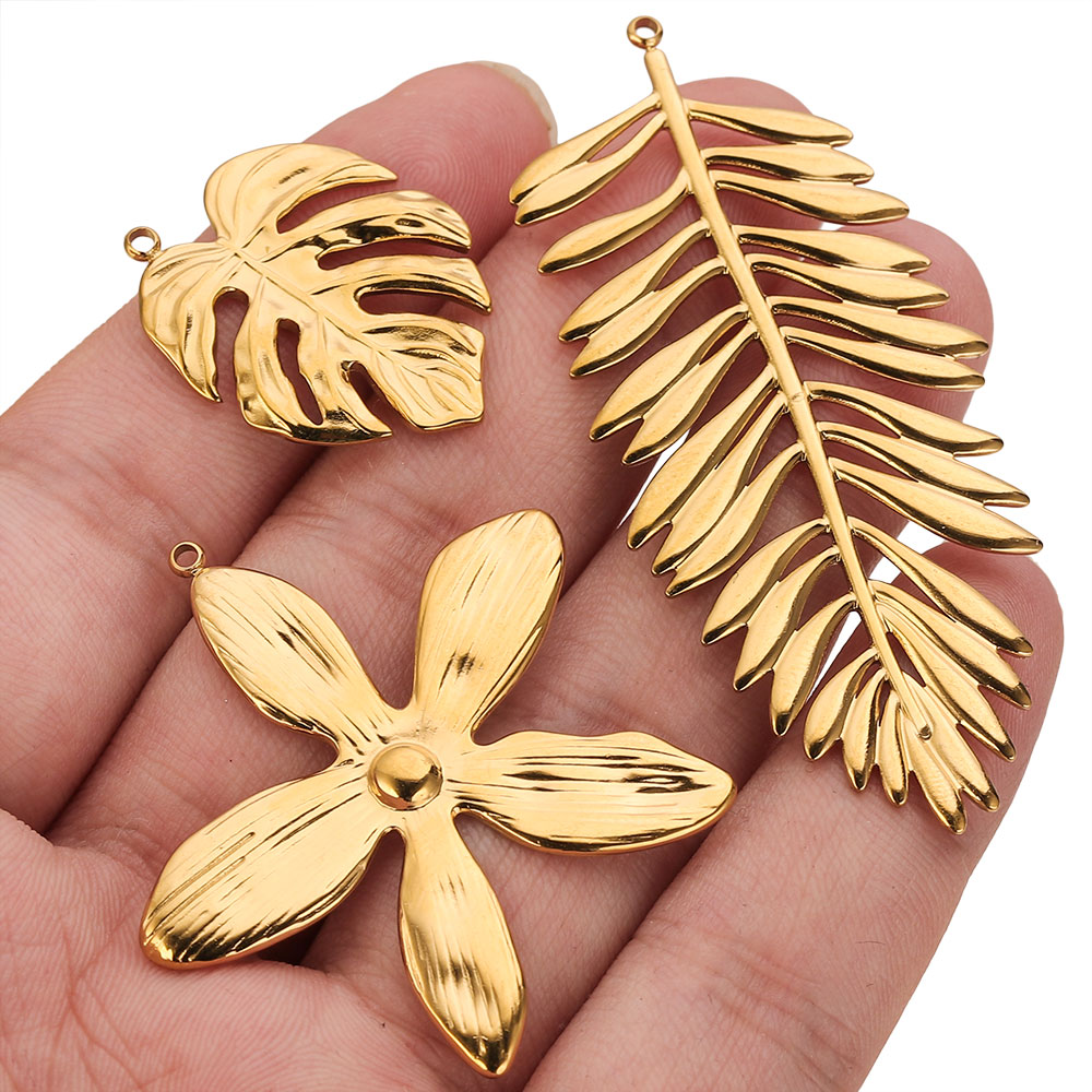 5 Stück Edelstahl Große Blatt- – Embellishment Crafts Bewertung und Preis