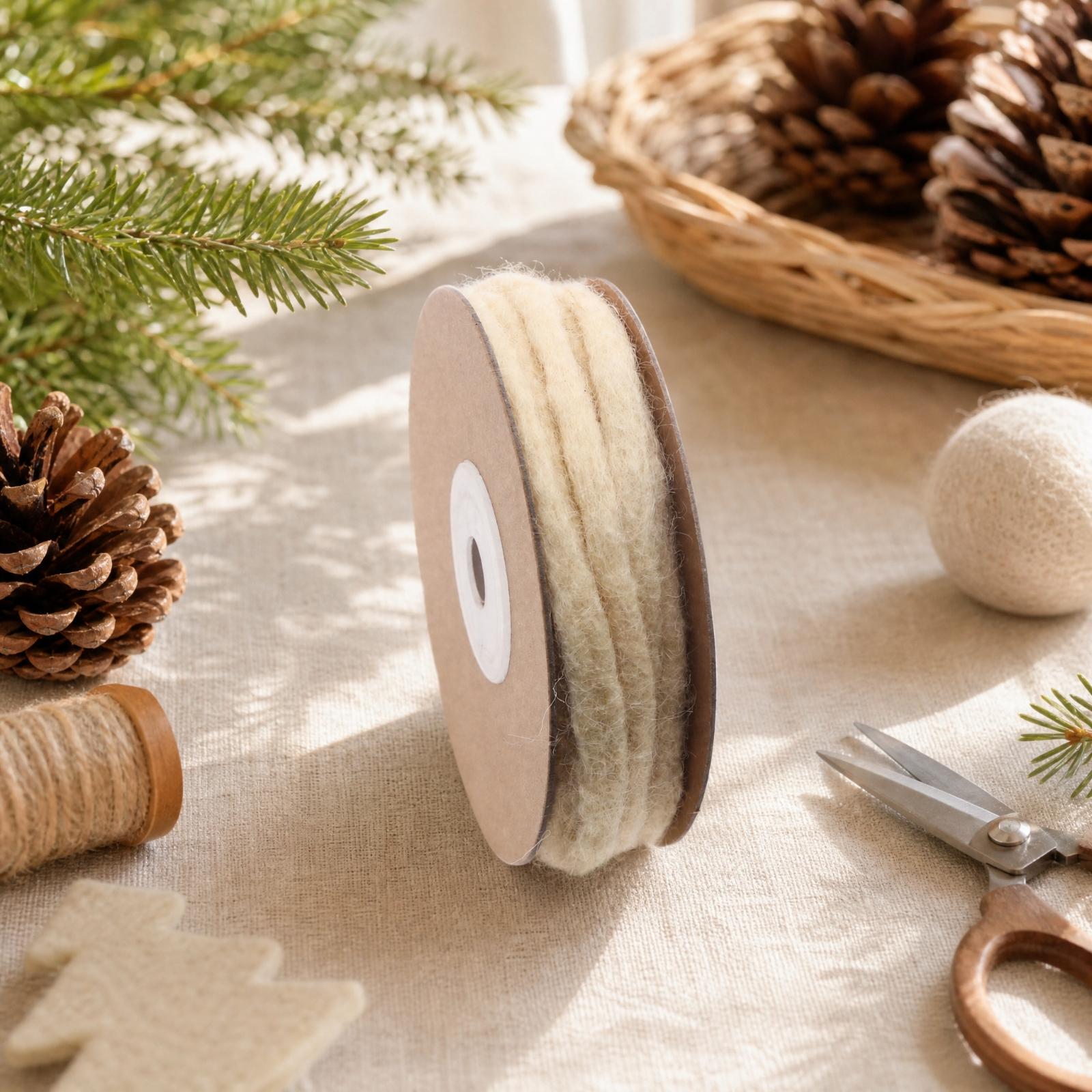 Reines Wollfilzband, Rundschnu – Cord Trim Twisted Bewertung und Preis