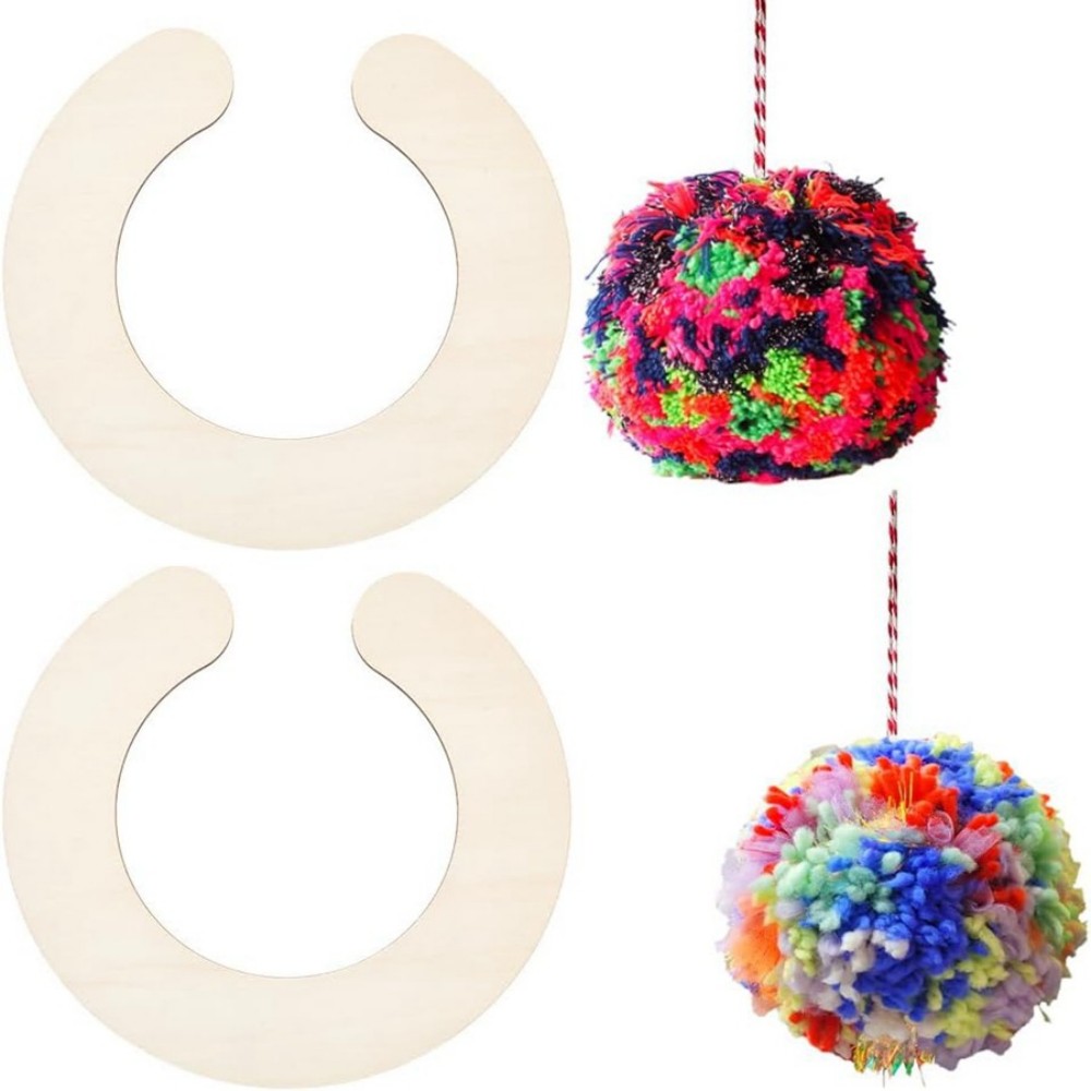 2-teiliges Pom-Pom-Maker-Set a – Pom Pom Maker Tool Bewertung und Preis