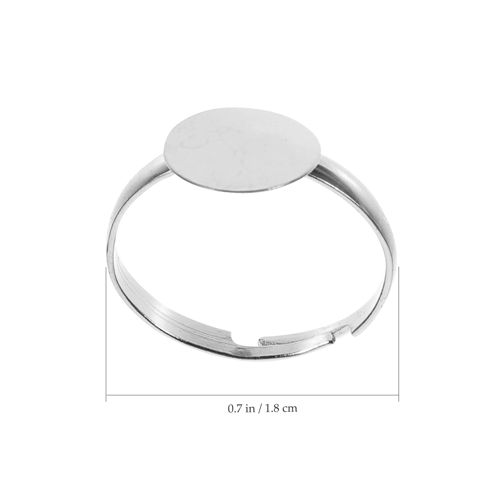 100 Stück Ringrohlinge aus Leg – Craft Embellishment Bewertung und Preis