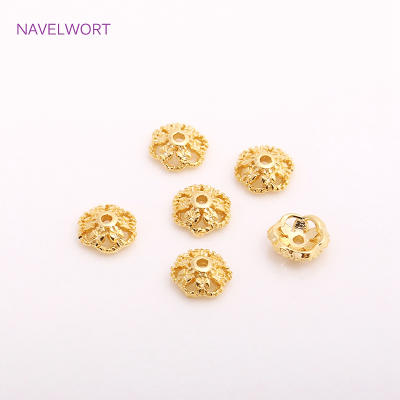 7mm 14K vergoldete Messing-Per – Embellishment Crafts Bewertung und Preis