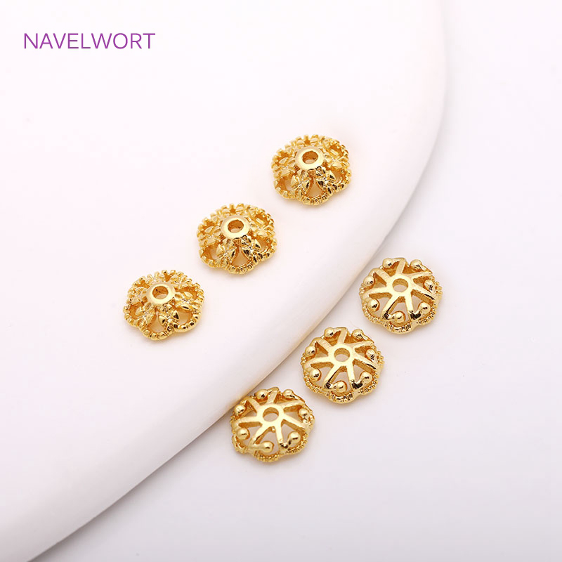 7mm 14K vergoldete Messing-Per – Embellishment Crafts Bewertung und Preis