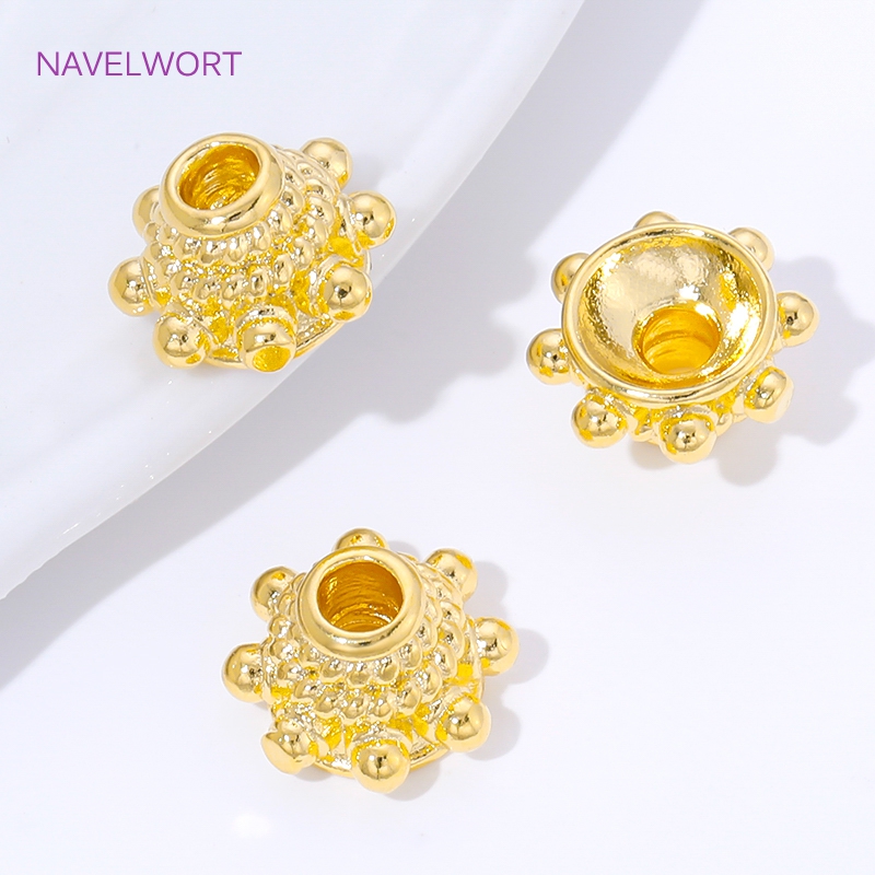 2/4/8 Stück 18K vergoldete Abs – Embellishment Crafts Bewertung und Preis